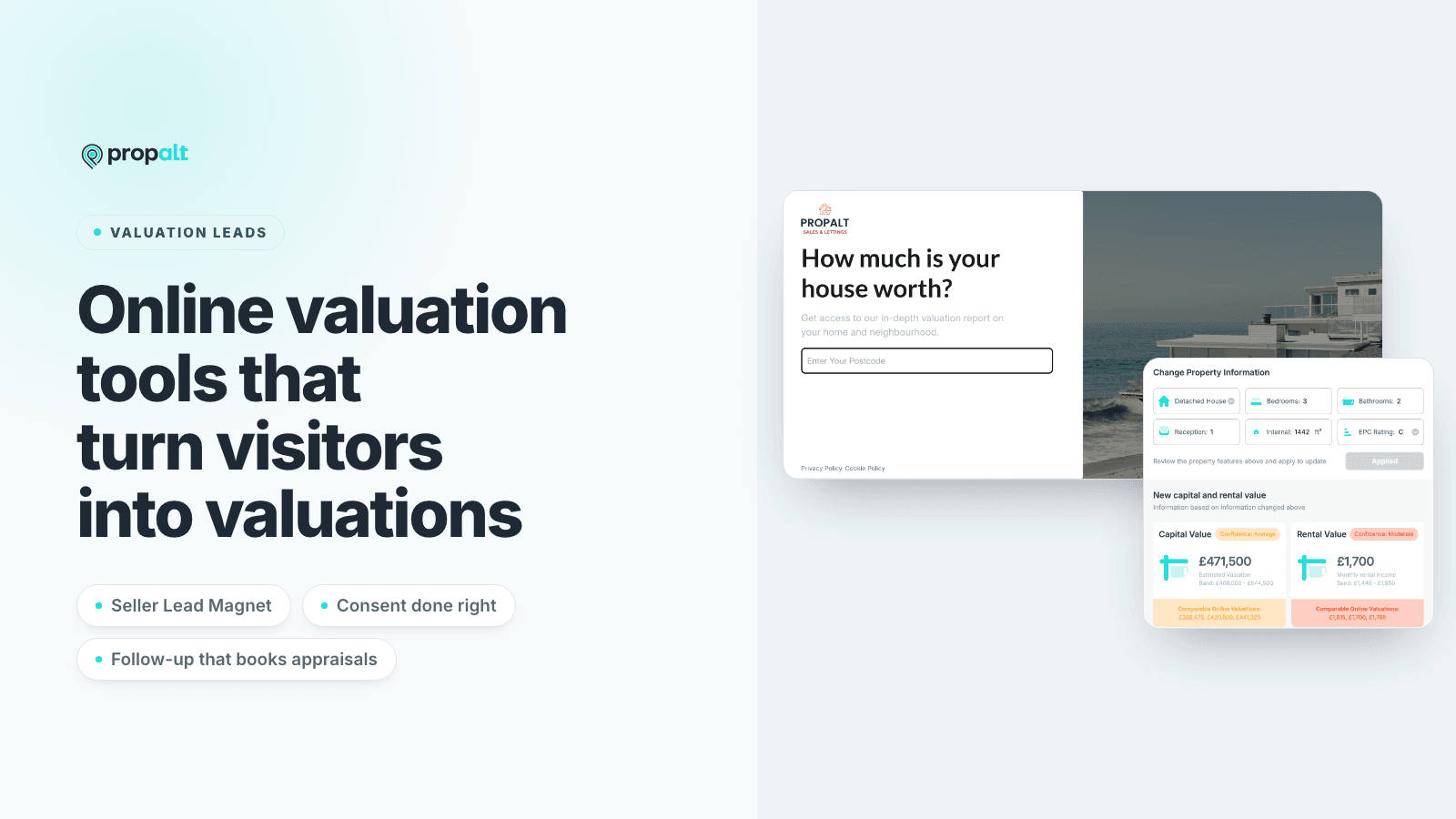 Online Valuation Tools for Estate Agents: Turning Website Visitors into Valuations